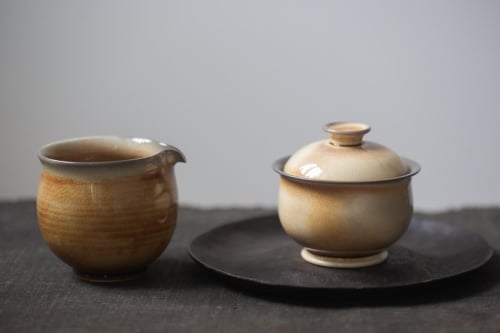 Chameleon Soda Ash Wood Fired Gaiwan I