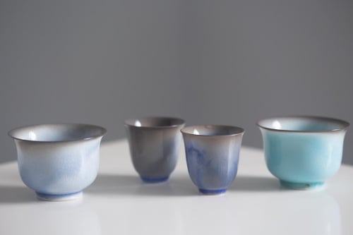 Chameleon Soda Ash Wood Fired Teacup