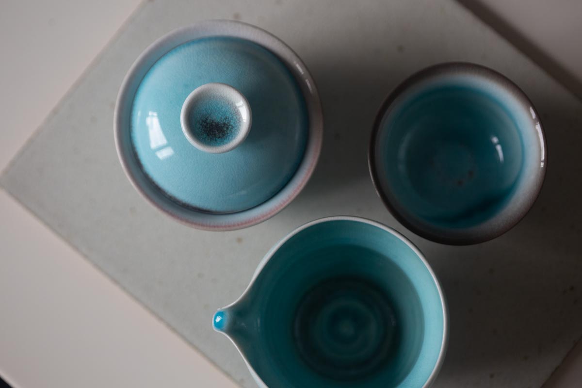 chameleon soda ash wood fired teacup 13 | BITTERLEAF TEAS