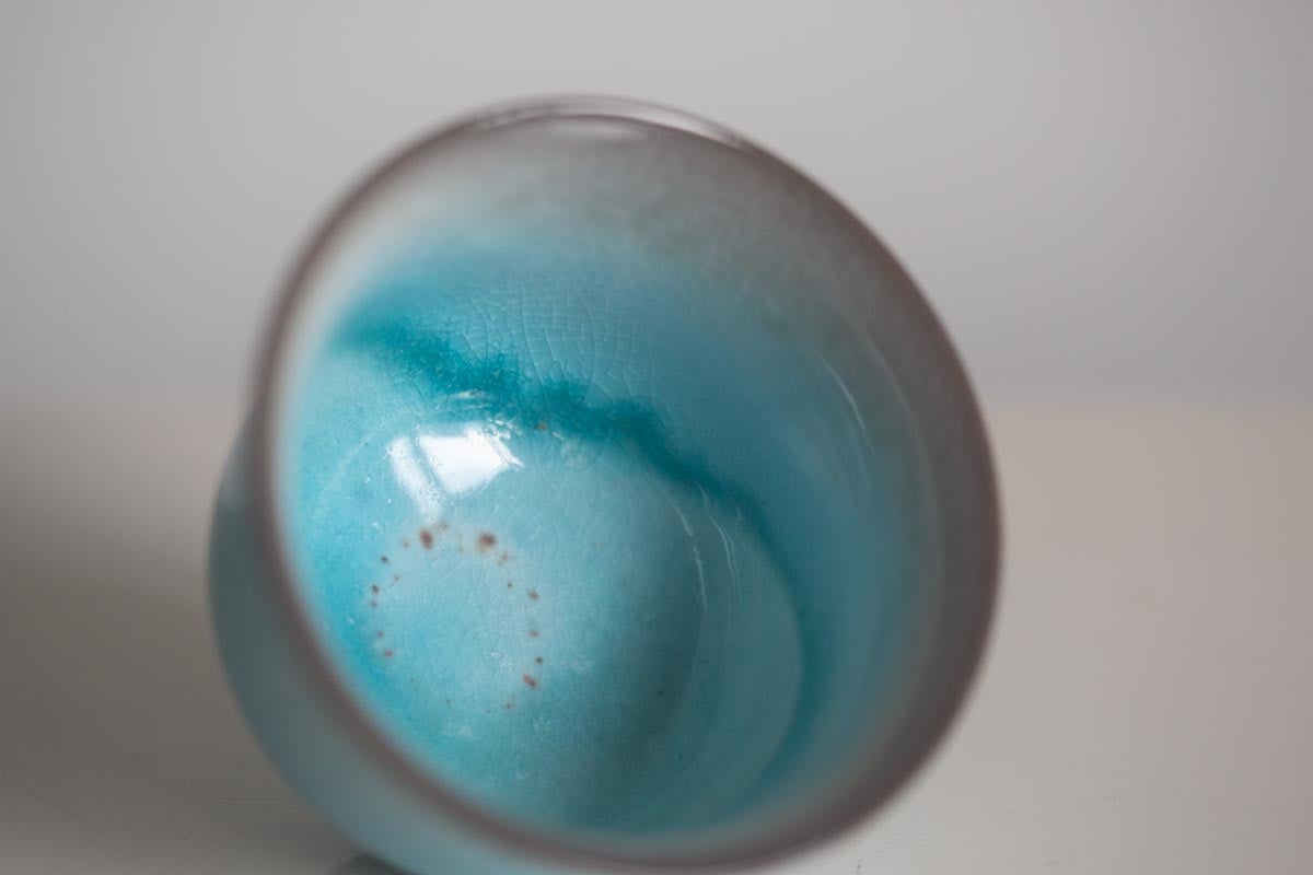 chameleon soda ash wood fired teacup 16 | BITTERLEAF TEAS