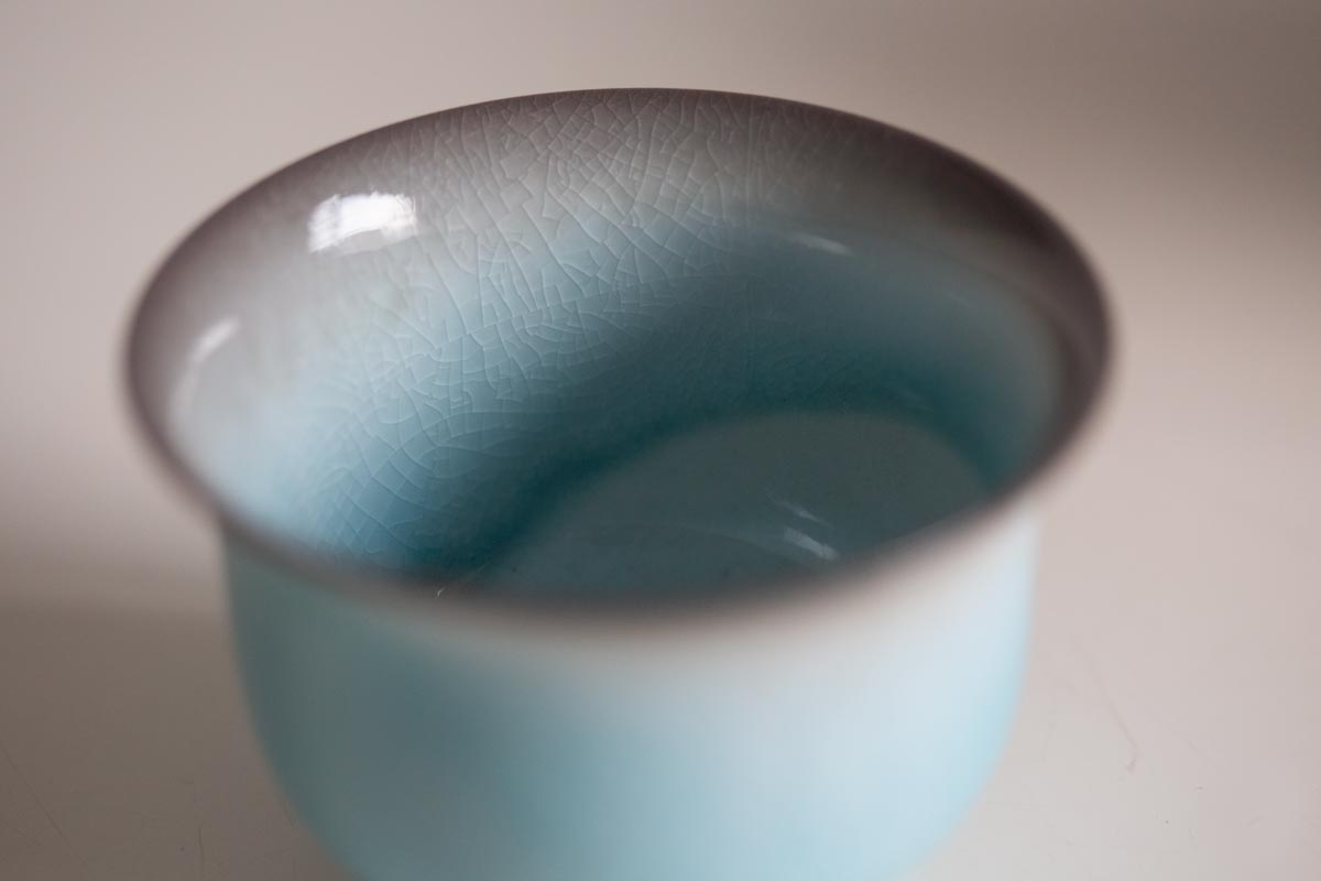 chameleon soda ash wood fired teacup 18 | BITTERLEAF TEAS