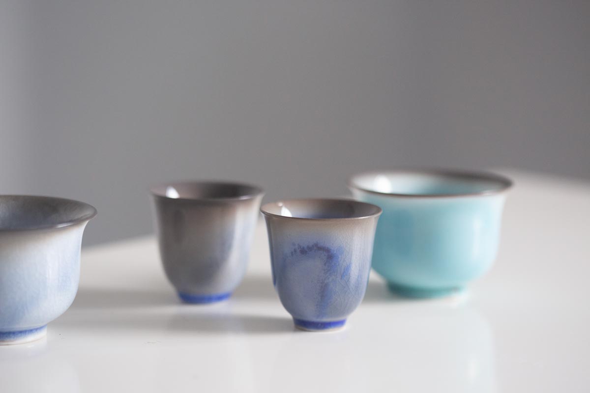 chameleon soda ash wood fired teacup 20 | BITTERLEAF TEAS