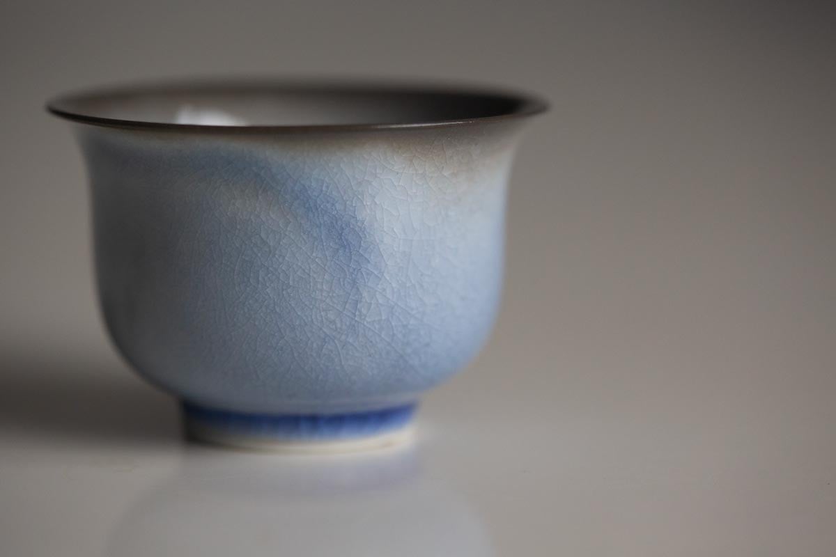 chameleon soda ash wood fired teacup 8 | BITTERLEAF TEAS