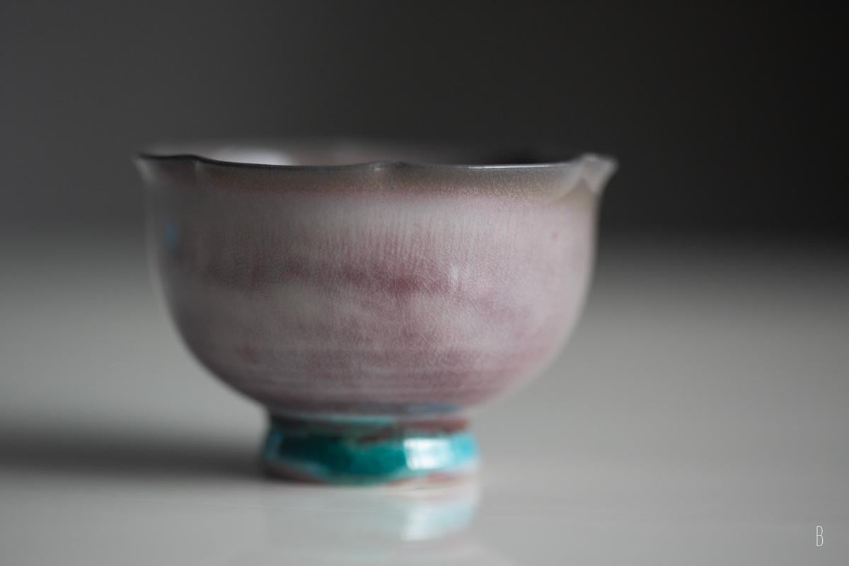 chameleon soda ash wood fired teacup 9 26 10 | BITTERLEAF TEAS