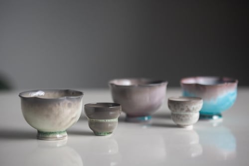 Chameleon Soda Ash Wood Fired Teacup