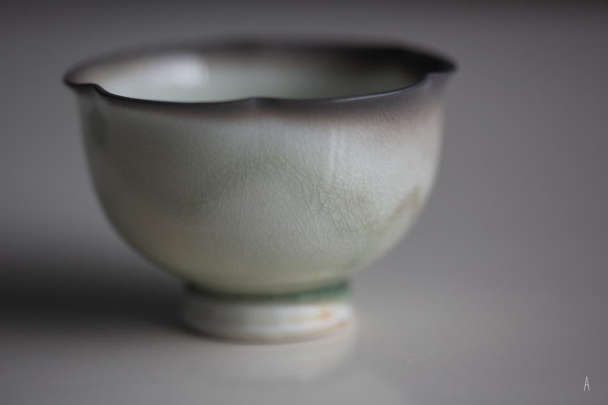 chameleon soda ash wood fired teacup 9 26 6 | BITTERLEAF TEAS