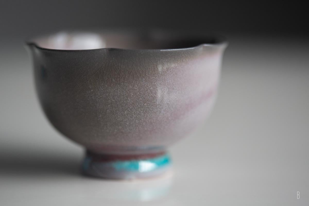 chameleon soda ash wood fired teacup 9 26 9 | BITTERLEAF TEAS
