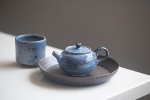 Chameleon Soda Ash Wood Fired Teapot I