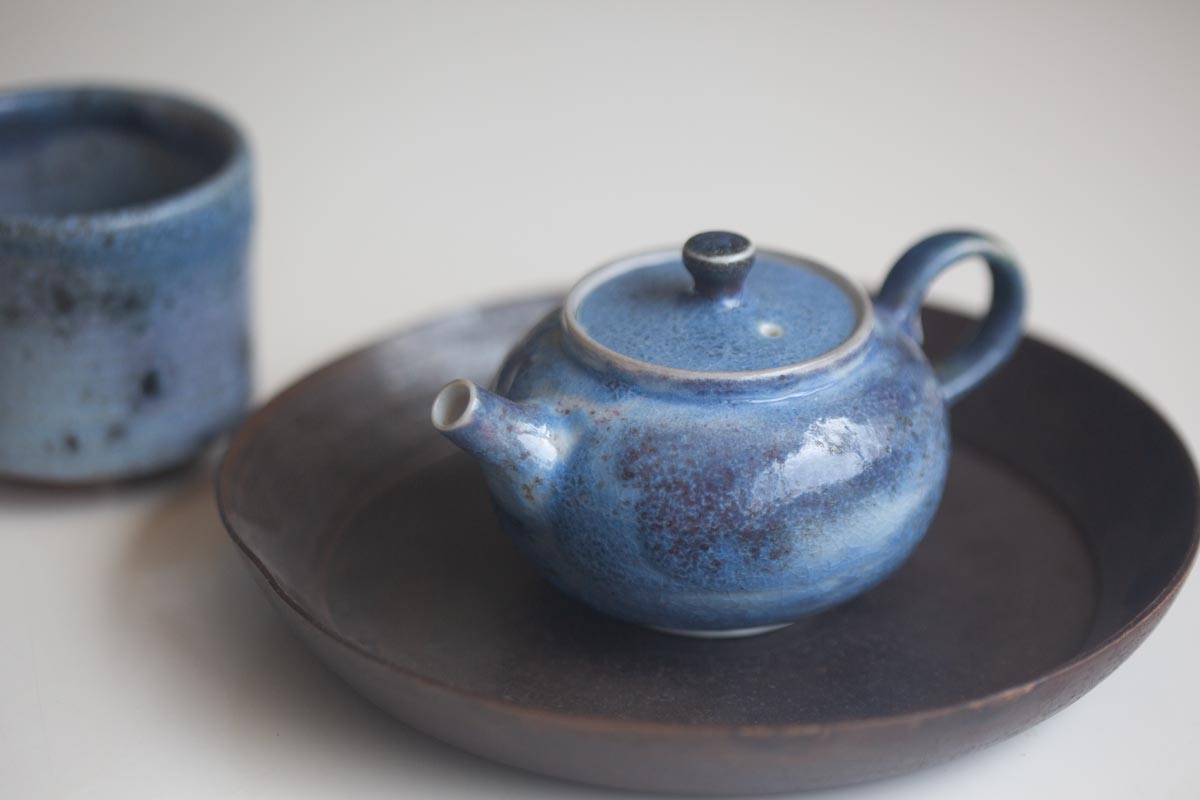 chameleon soda ash wood fired teapot i 9 26 2 | BITTERLEAF TEAS