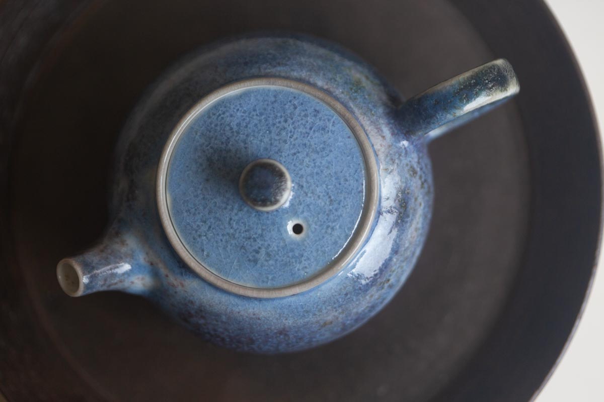 chameleon soda ash wood fired teapot i 9 26 3 | BITTERLEAF TEAS