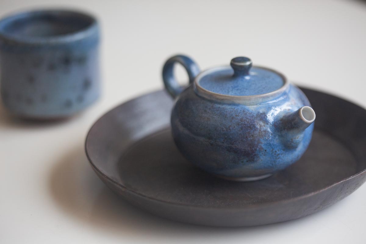 chameleon soda ash wood fired teapot i 9 26 4 | BITTERLEAF TEAS