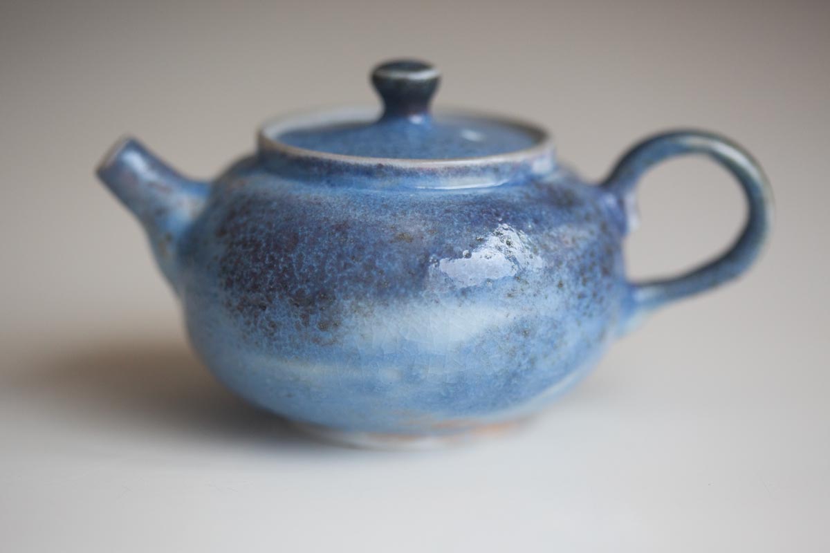 chameleon soda ash wood fired teapot i 9 26 5 | BITTERLEAF TEAS