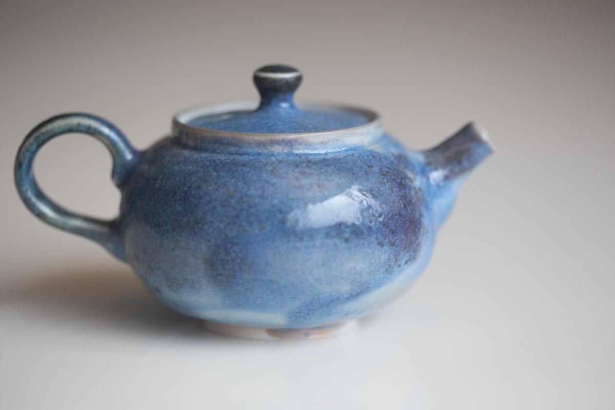 chameleon soda ash wood fired teapot i 9 26 6 | BITTERLEAF TEAS