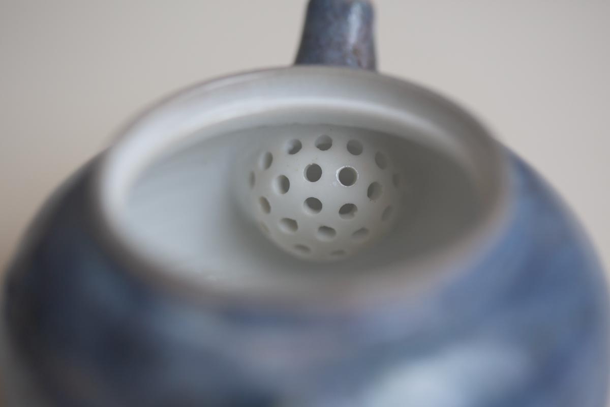 chameleon soda ash wood fired teapot i 9 26 8 | BITTERLEAF TEAS