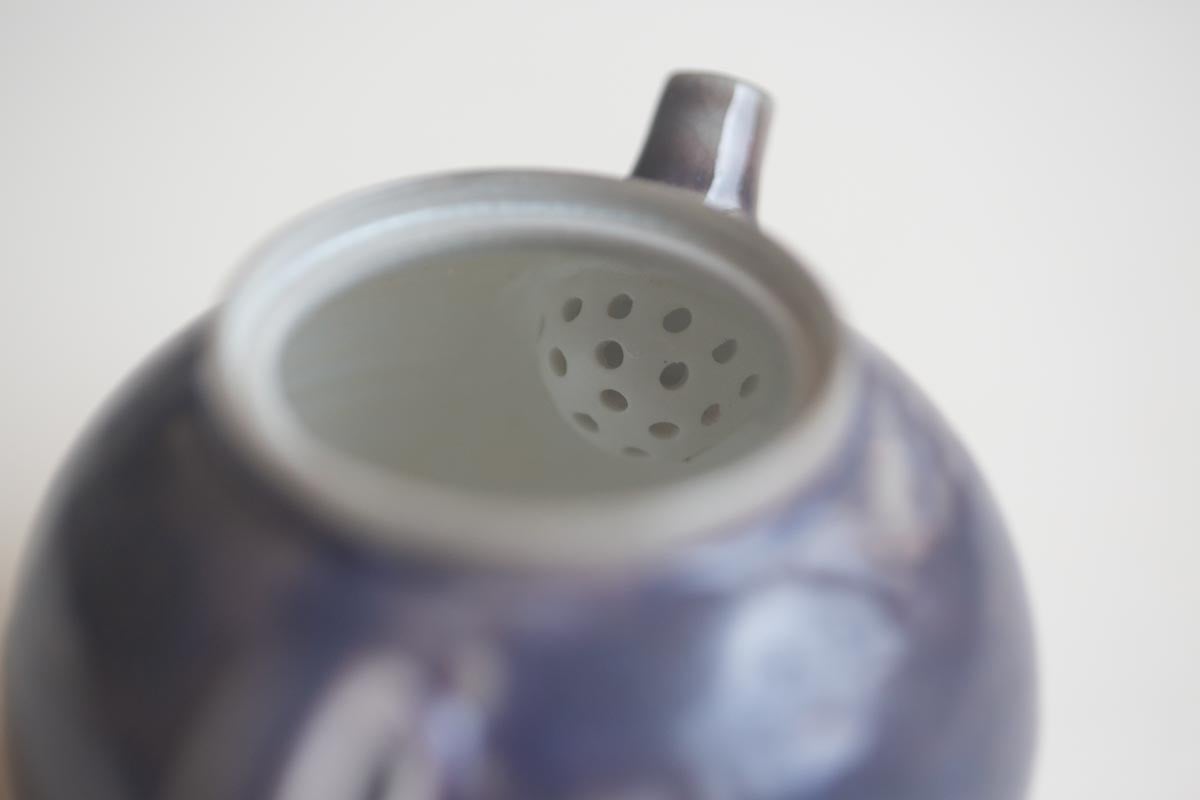 chameleon soda ash wood fired teapot ii 9 26 10 | BITTERLEAF TEAS chameleon soda ash wood fired teapot ii 9 26 10 | BITTERLEAF TEAS