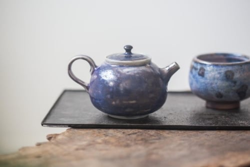 Chameleon Soda Ash Wood Fired Teapot II