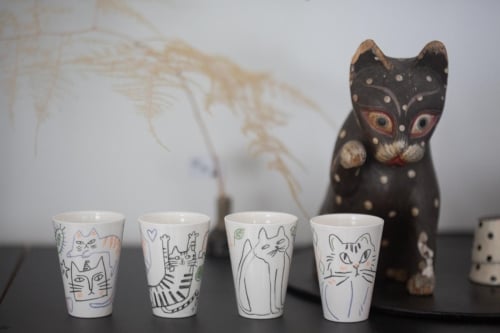 Lucky Cat Blind Box Teacup - Colour