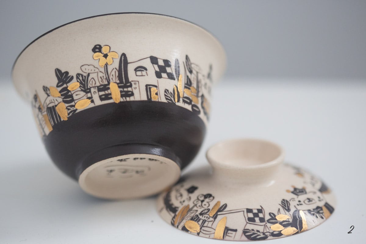 bear hug gaiwan 14 | BITTERLEAF TEAS