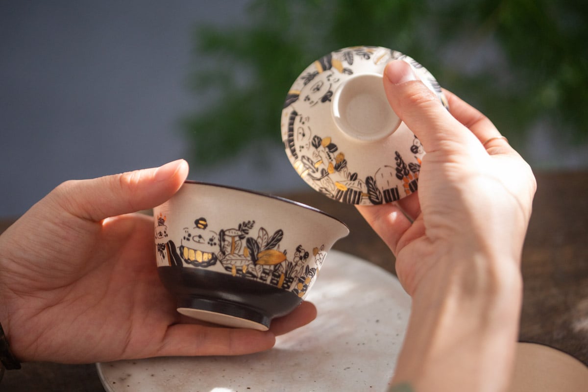 bear hug gaiwan 28 | BITTERLEAF TEAS