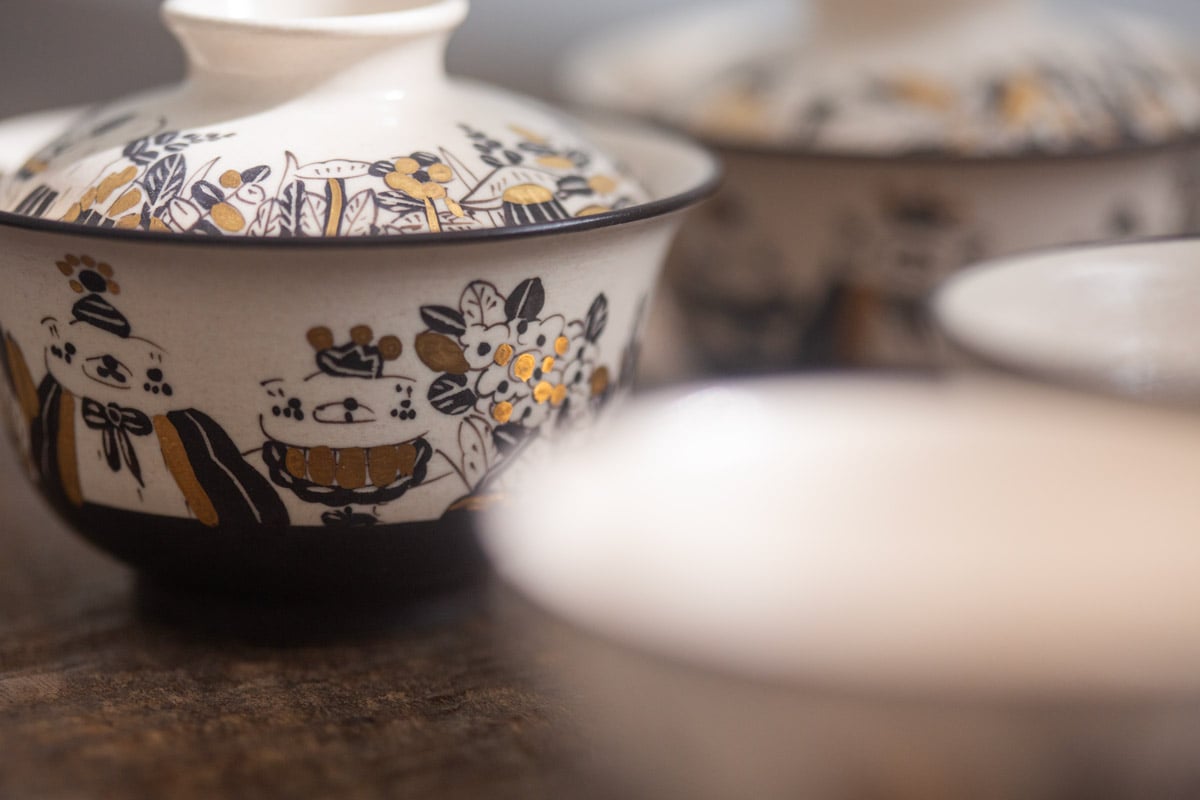 bear hug gaiwan 6 | BITTERLEAF TEAS