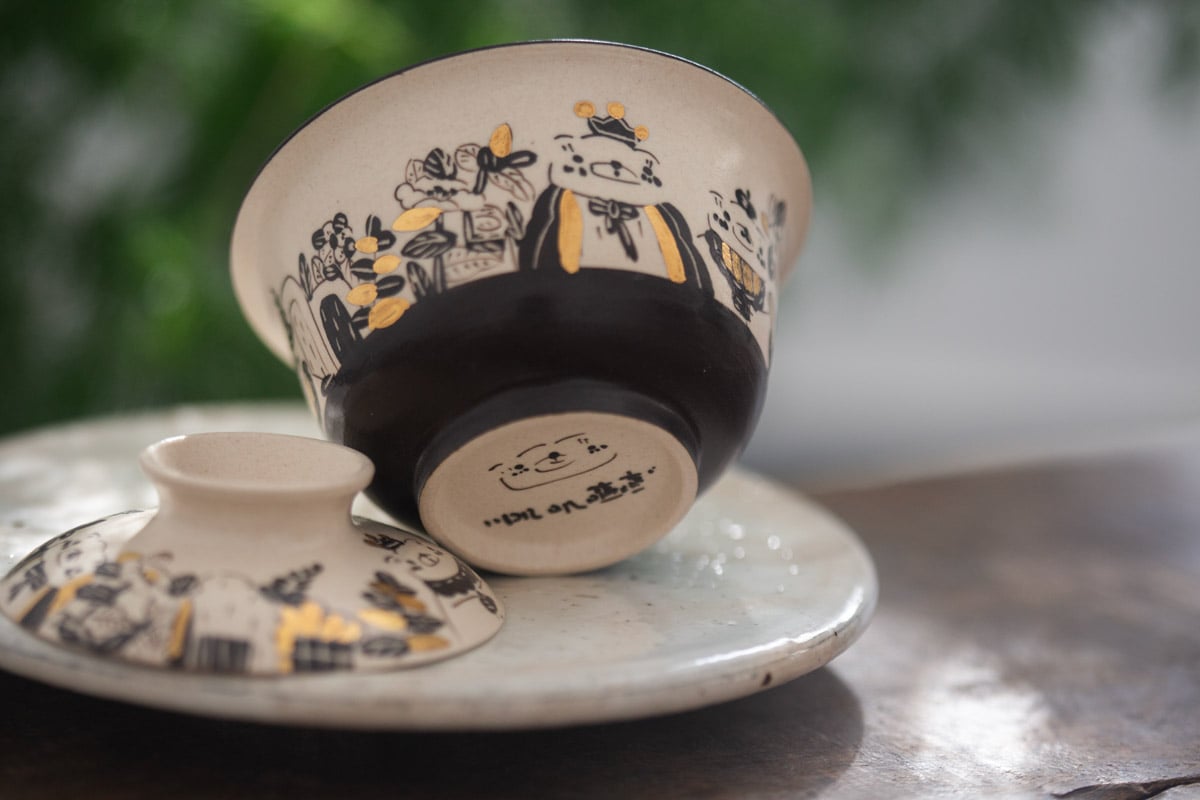 bear hug gaiwan 7 | BITTERLEAF TEAS