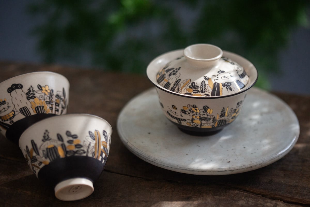 bear hug gaiwan 8 | BITTERLEAF TEAS