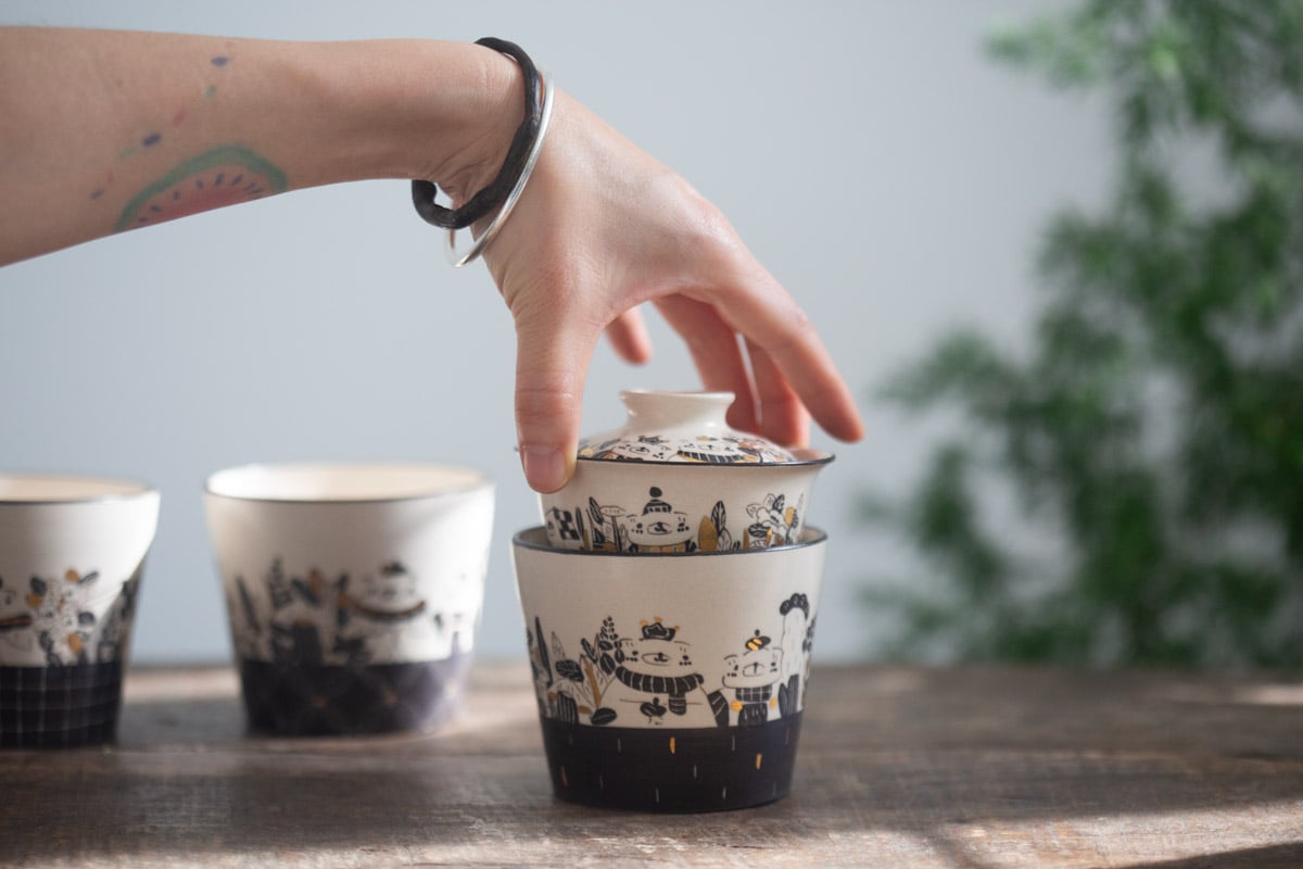 bear hug handwarmer teacup 5 | BITTERLEAF TEAS