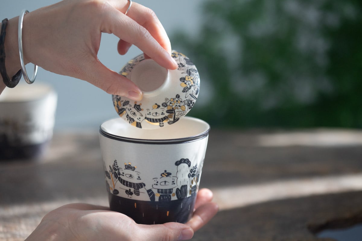 bear hug handwarmer teacup 6 | BITTERLEAF TEAS