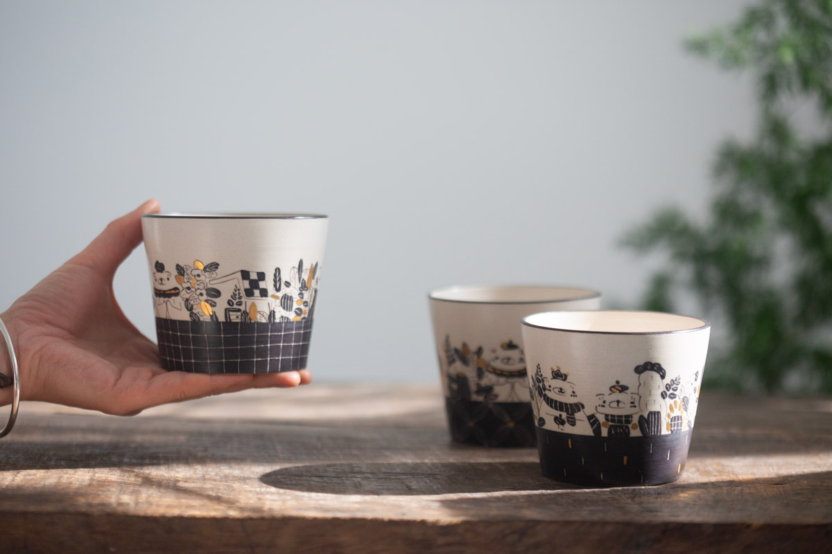 bear hug handwarmer teacup 7 | BITTERLEAF TEAS