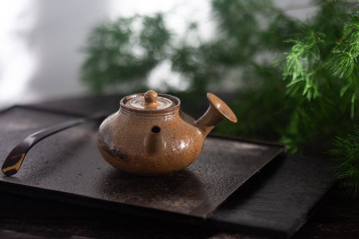 repose kyusu teapot tan 1 | BITTERLEAF TEAS