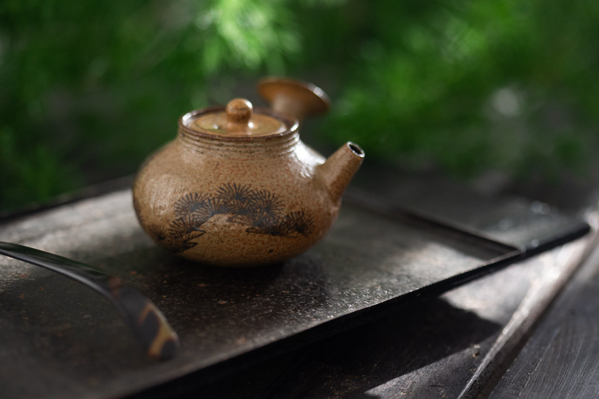 repose kyusu teapot tan 2 | BITTERLEAF TEAS
