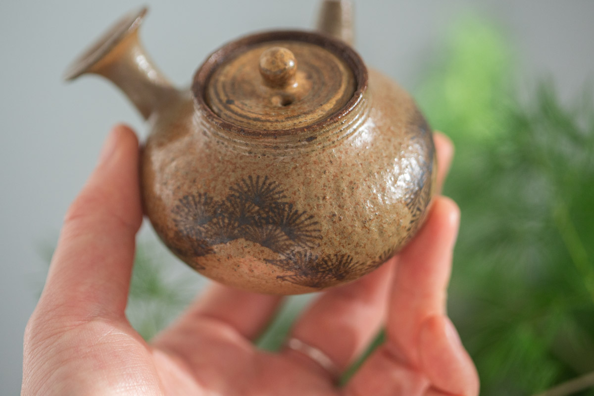 repose kyusu teapot tan 4 | BITTERLEAF TEAS