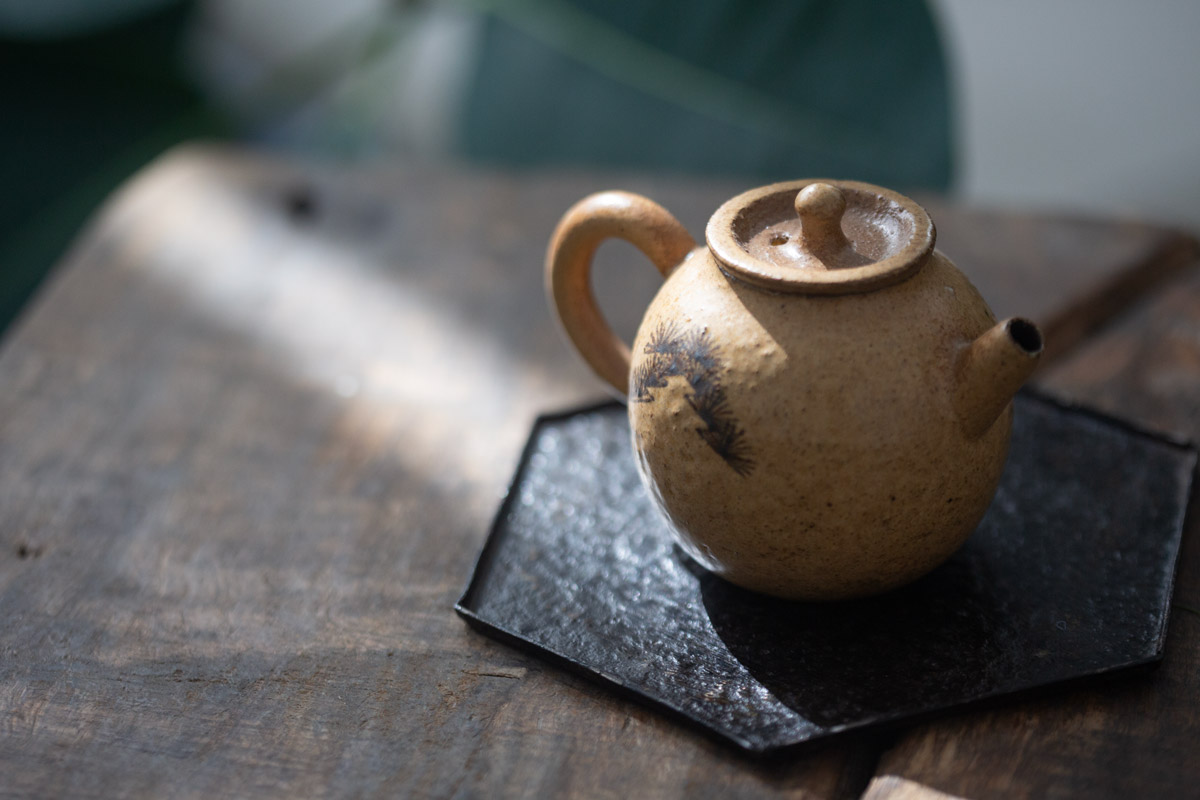 repose teapot tan 7 | BITTERLEAF TEAS repose teapot tan 7 | BITTERLEAF TEAS