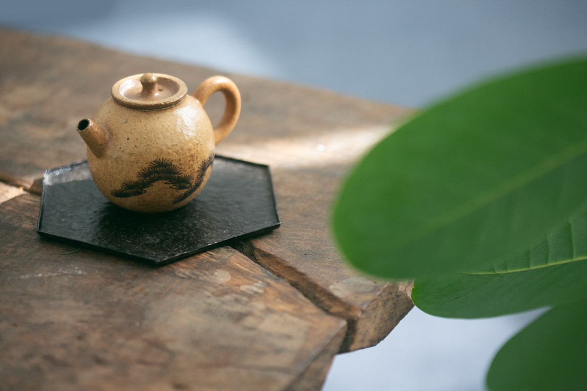 repose teapot tan 8 | BITTERLEAF TEAS repose teapot tan 8 | BITTERLEAF TEAS