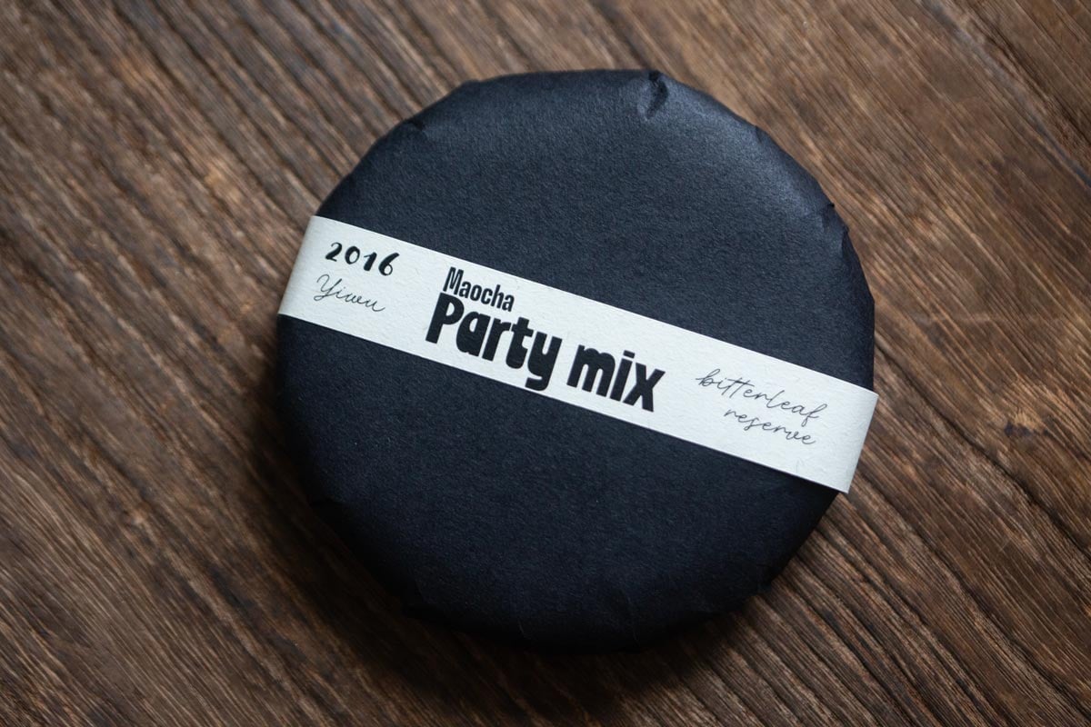 bitterleaf reserve 2016 maocha party mix raw puer 1 | BITTERLEAF TEAS bitterleaf reserve 2016 maocha party mix raw puer 1 | BITTERLEAF TEAS