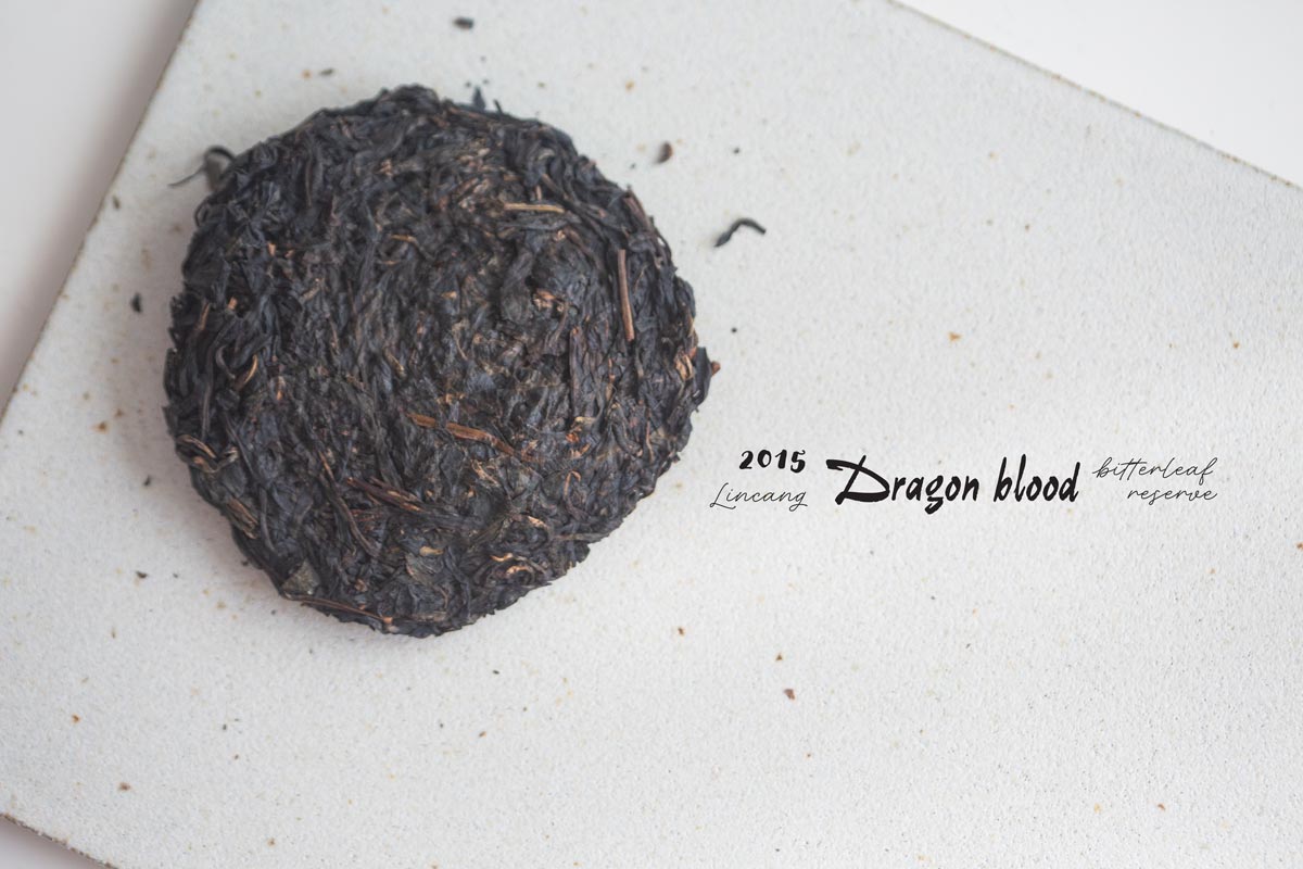 bitterleaf reserve dragon blood 2015 lincang purple raw puer 2 | BITTERLEAF TEAS