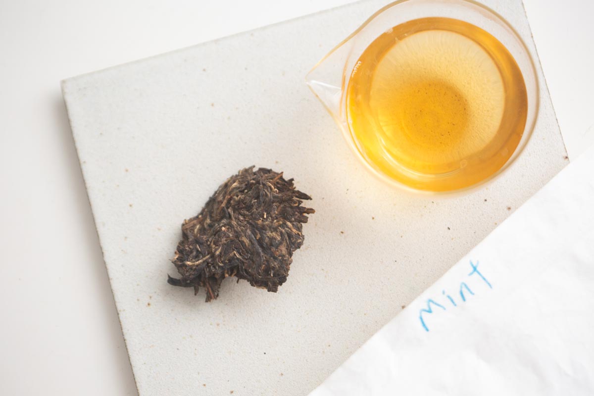 bitterleaf reserve mint condition 2016 fall bohetang raw puer 2 | BITTERLEAF TEAS