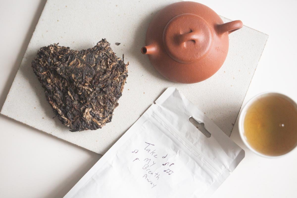 bitterleaf reserve take my breath away 2016 mangfei raw puer 3 | BITTERLEAF TEAS