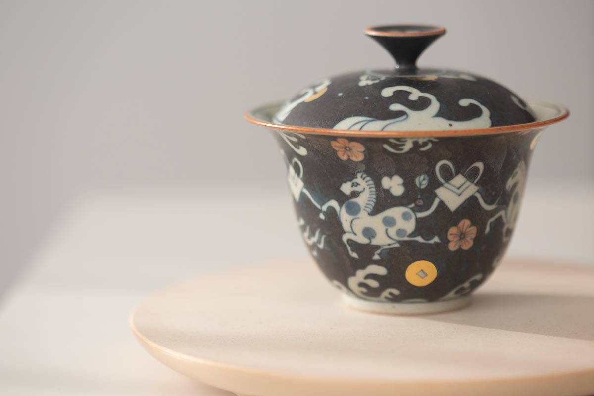 good omen gaiwan horse 4 | BITTERLEAF TEAS