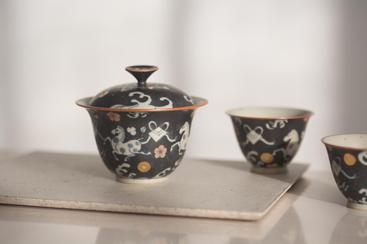 good omen gaiwan horse 5 | BITTERLEAF TEAS