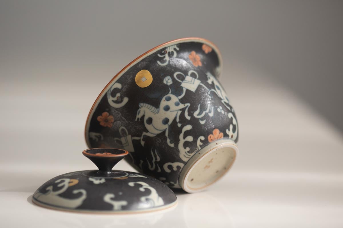 good omen gaiwan horse 7 | BITTERLEAF TEAS