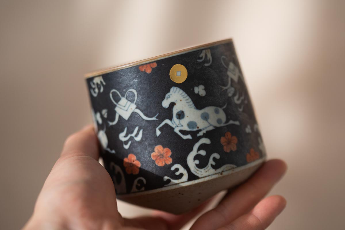 good omen handwarmer teacup horse 2 | BITTERLEAF TEAS