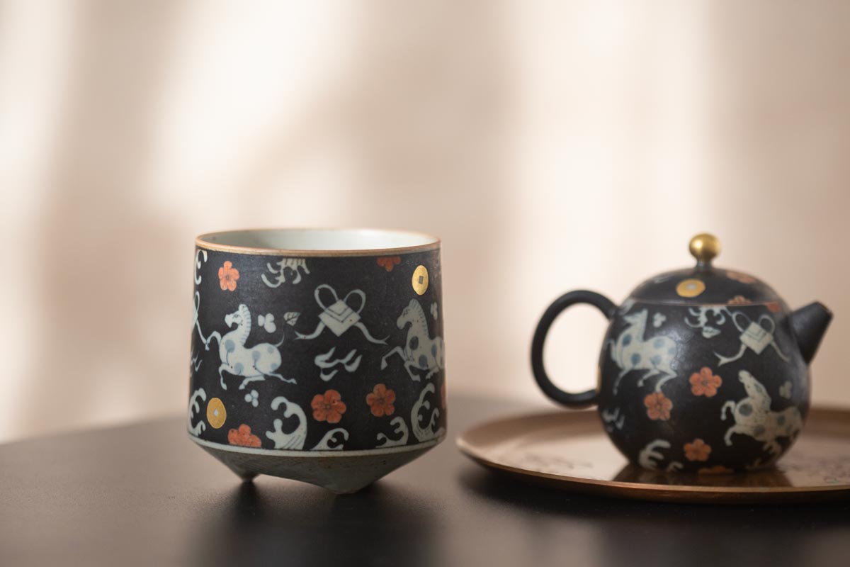 good omen handwarmer teacup horse 6 | BITTERLEAF TEAS