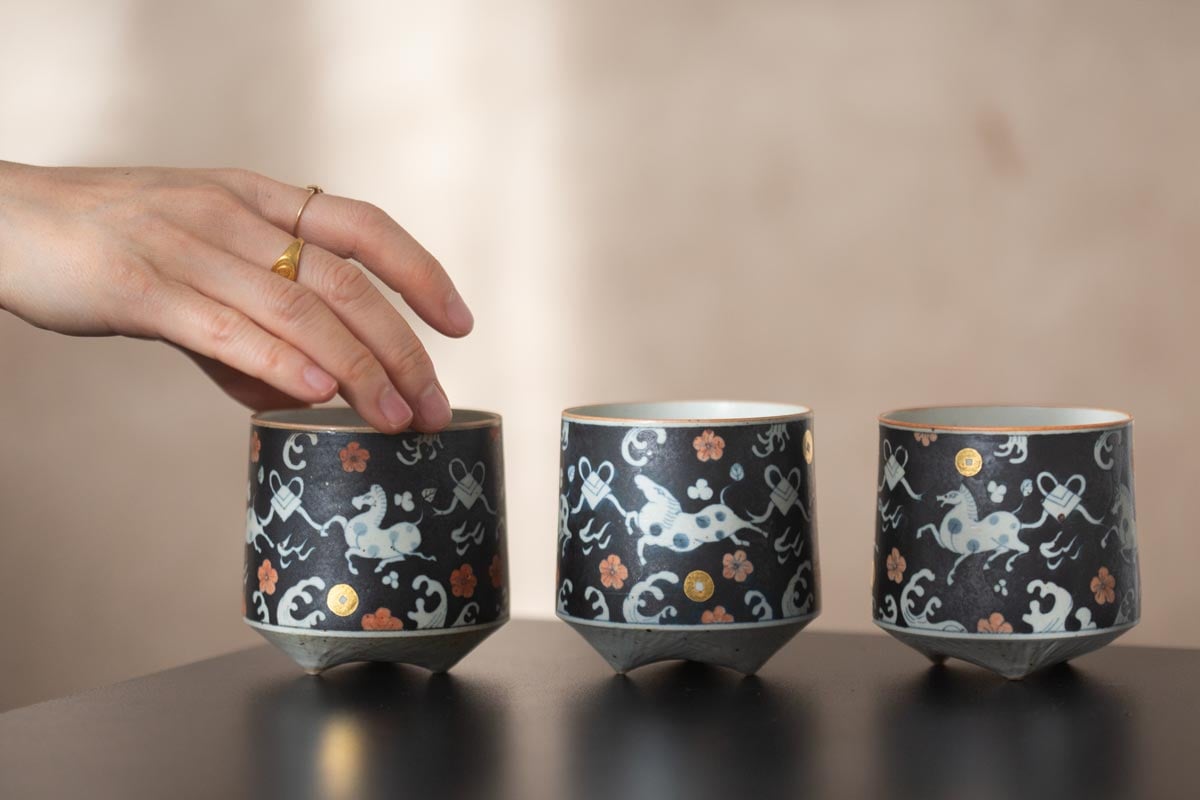 good omen handwarmer teacup horse 8 | BITTERLEAF TEAS