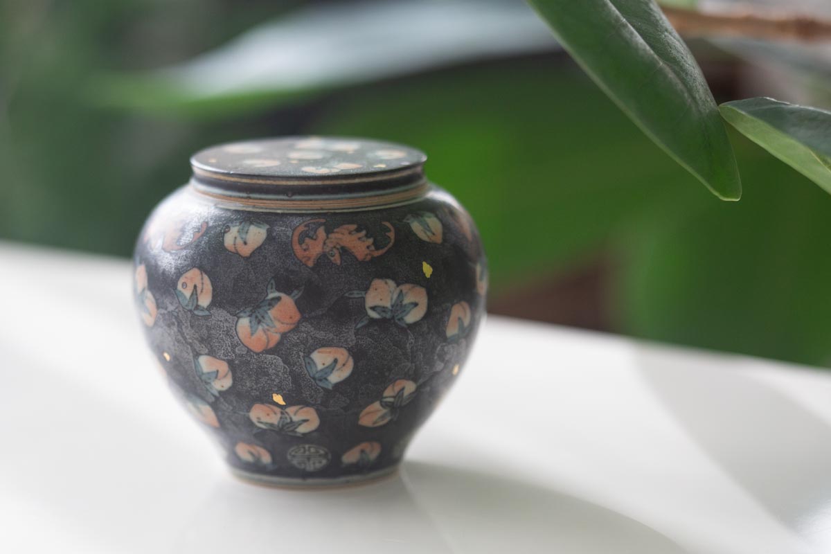 good omen tea jar peach bat 11 | BITTERLEAF TEAS good omen tea jar peach bat 11 | BITTERLEAF TEAS