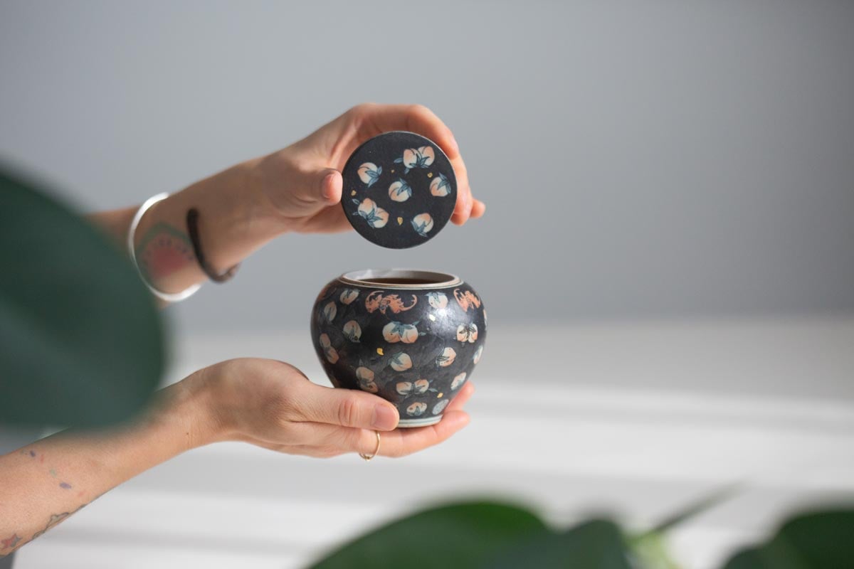 good omen tea jar peach bat 4 | BITTERLEAF TEAS good omen tea jar peach bat 4 | BITTERLEAF TEAS