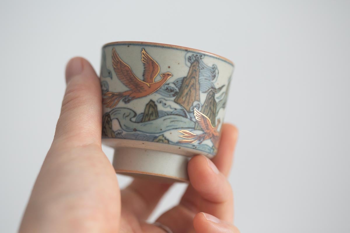 good omen teacup phoenix whale 3 | BITTERLEAF TEAS