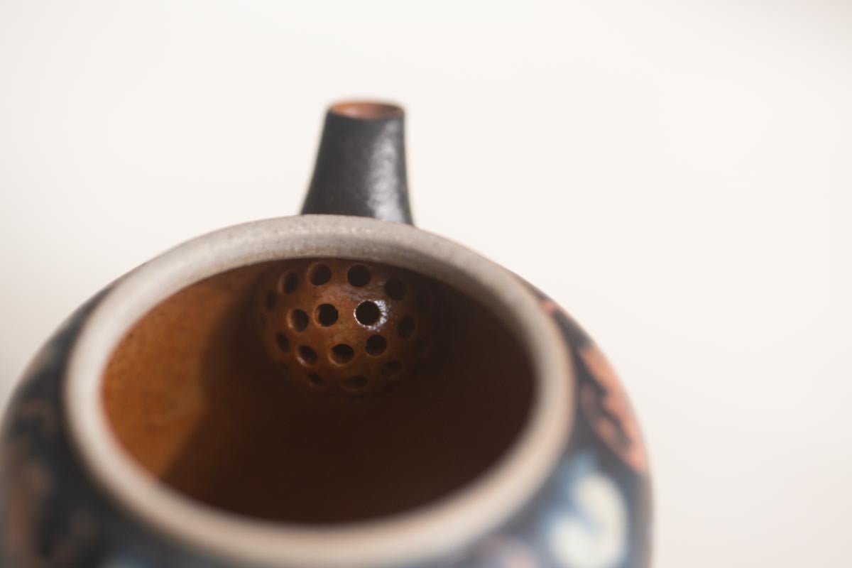 good omen teapot peach bat 5 | BITTERLEAF TEAS