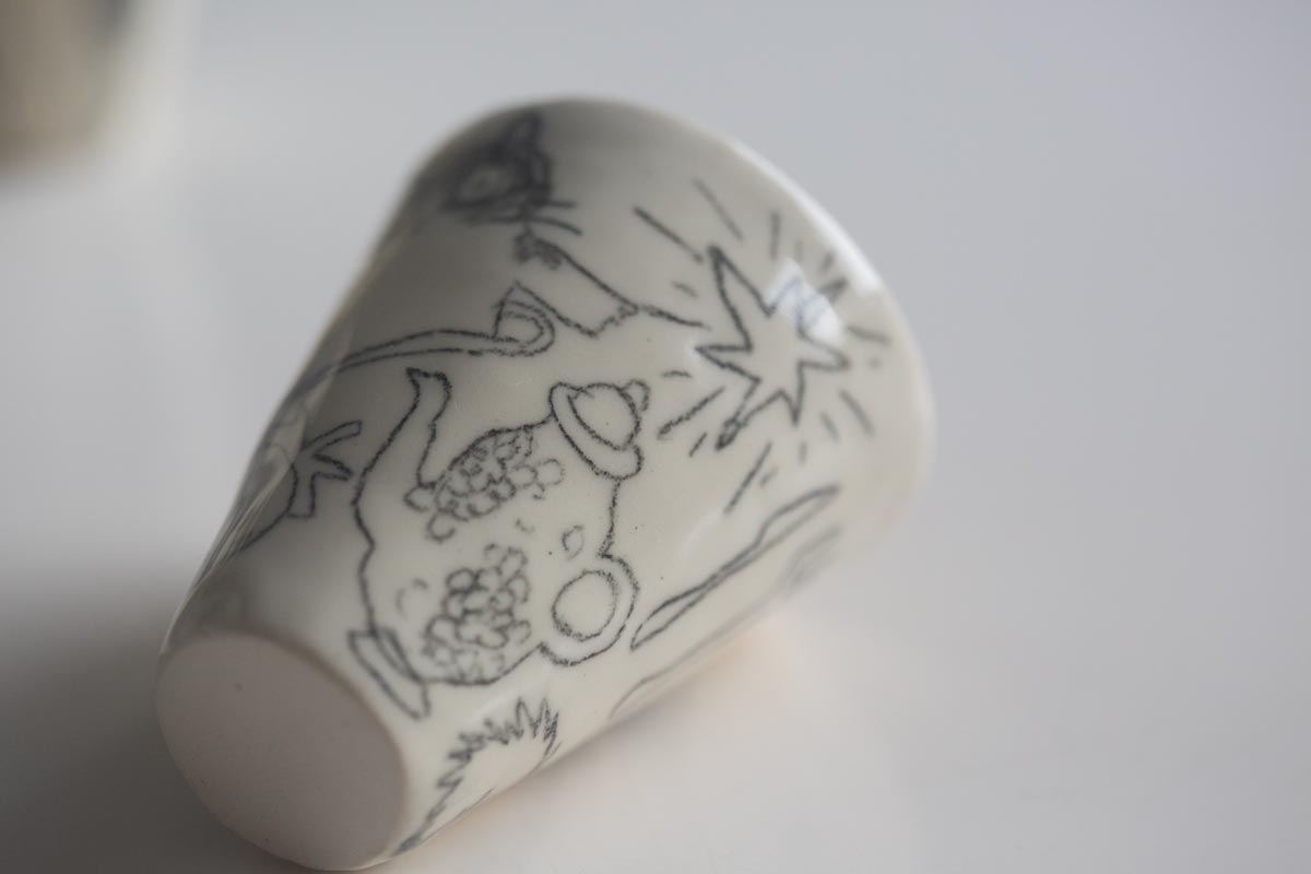lucky cat blind box teacup mono 11 1 | BITTERLEAF TEAS