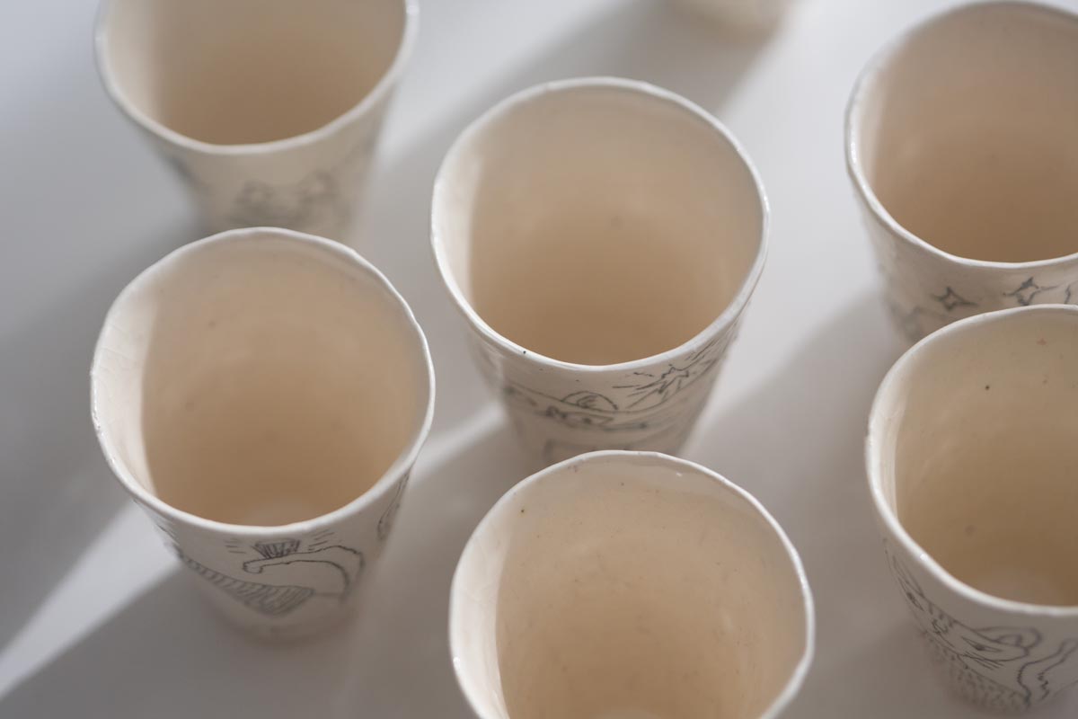 lucky cat blind box teacup mono 11 | BITTERLEAF TEAS